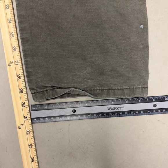 Vintage Forest green wrangler ripstop work pants - Picture 5 of 6